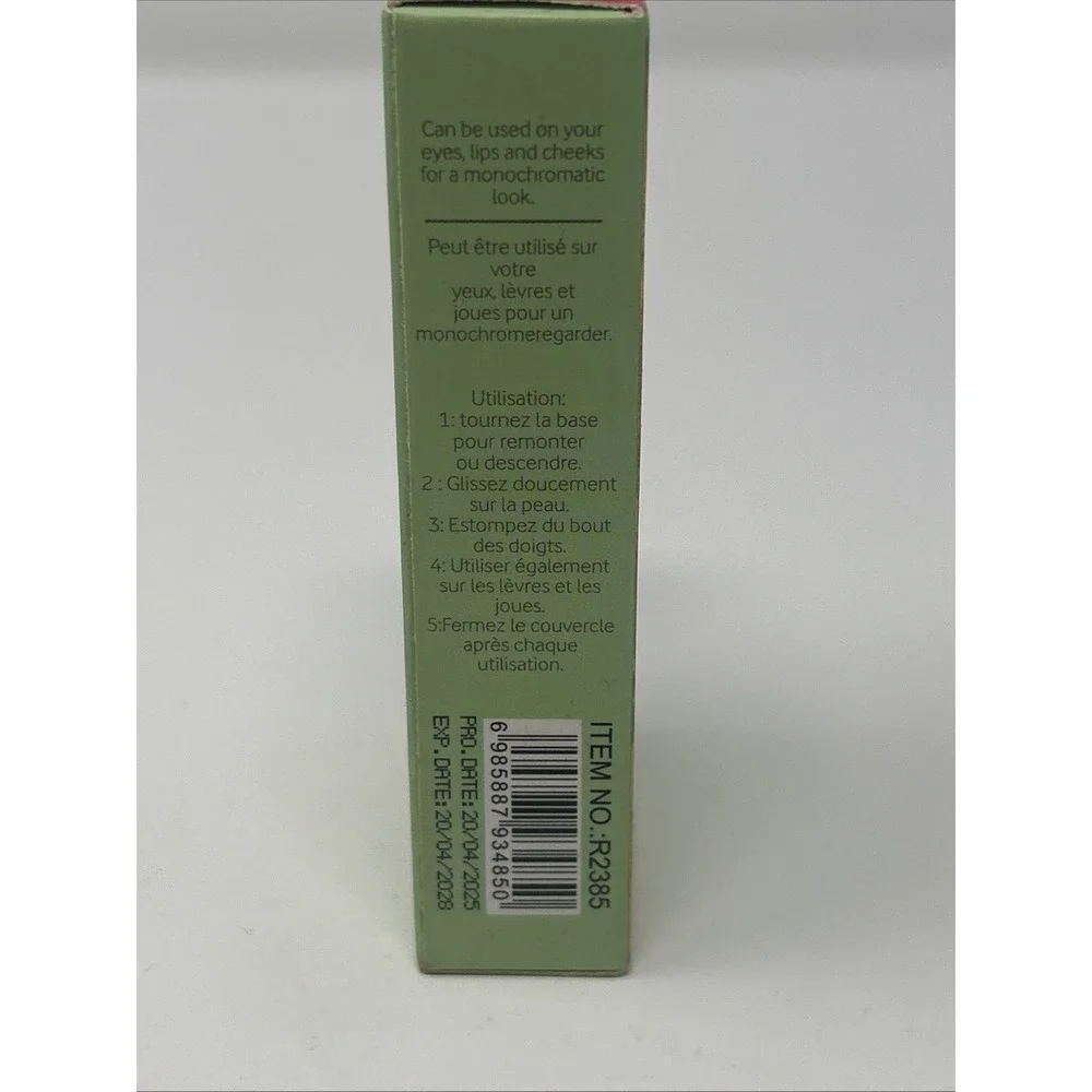 NIB Romantic Rain On-the-Glow Blush 04 Pink Tinted Moisture Stick O.6 Oz